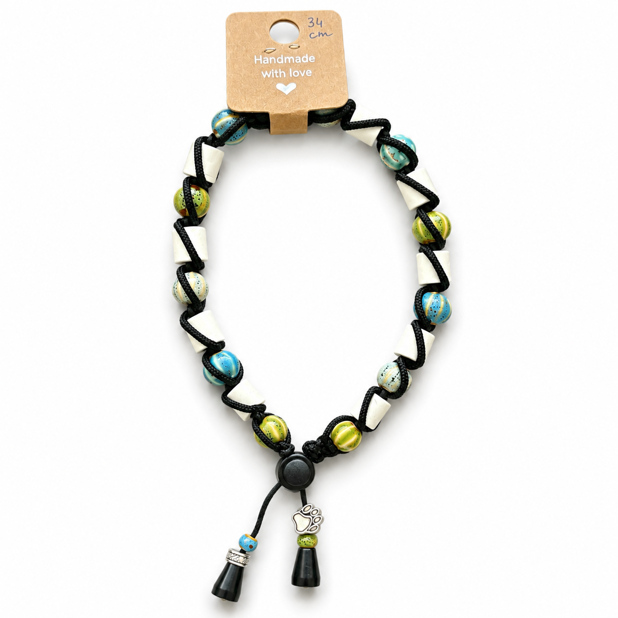 Keramische Tekenband - Groen & Blauw (34cm)