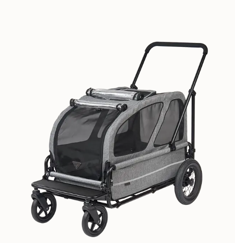 AirBuggy Carriage Set Gris Tierra – Viajar cómodamente con tu mascota