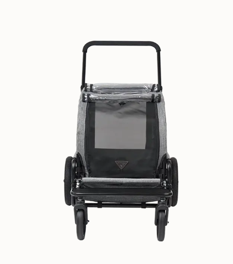 AirBuggy Carriage Set Gris Tierra – Viajar cómodamente con tu mascota