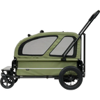 AirBuggy Carriage Set Verde Musgo – La Máxima Lujo Hondenbuggy