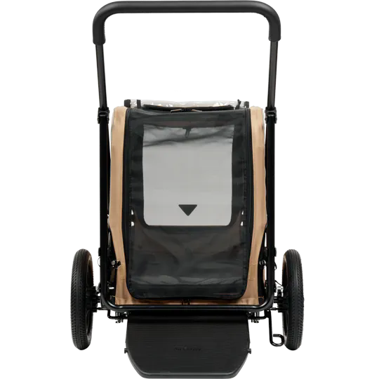 AirBuggy Carriage Set Beige Semilla - Lujo Hondenbuggy hasta 55kg