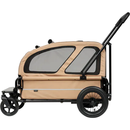 AirBuggy Carriage Set Seed Bege - Carrinho de Luxo para Cães até 55kg