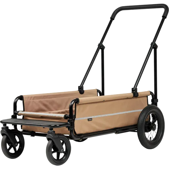 AirBuggy Carriage Set Beige Semilla - Lujo Hondenbuggy hasta 55kg