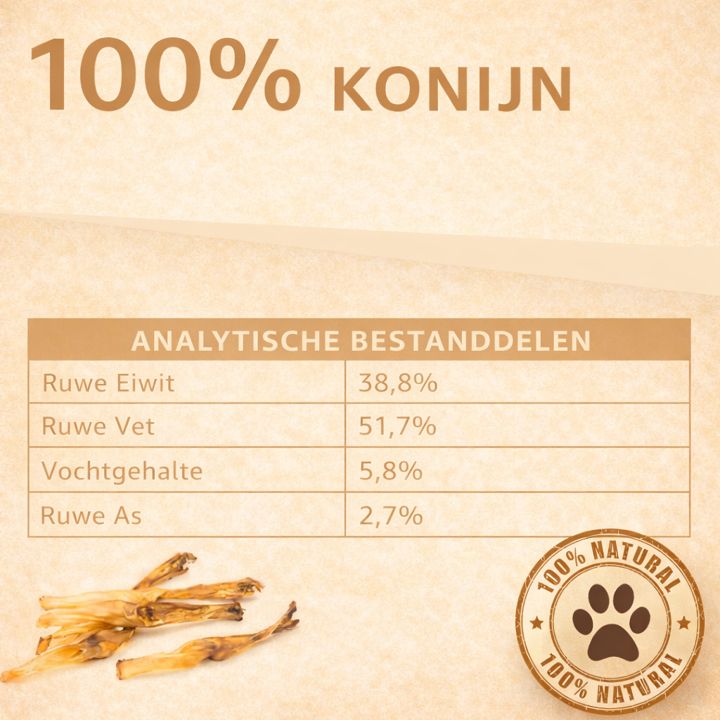 Orelhas de coelho + sem pelo