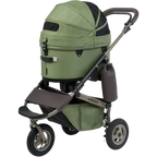 AirBuggy Dome 3 Premier Set Large Moss Green Dog Stroller