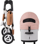 AirBuggy DOME 3 Large – Salmon Berry - Luxe wandelwagen