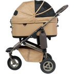 AirBuggy DOME 3 - Premier Set Large Seed Beige Luxury dog stroller