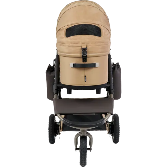 AirBuggy DOME 3 - Premier Set Large Seed Beige Luxury dog stroller
