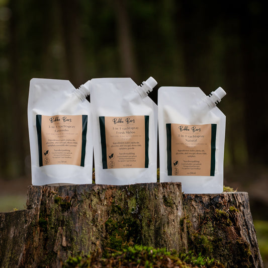 3-in-1 vachtspray: Navulverpakking