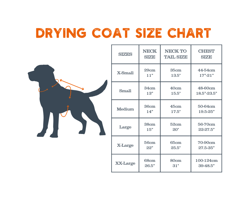 Henry Wag microvezel hondenbadjas - droogjas voor honden - Maat S
