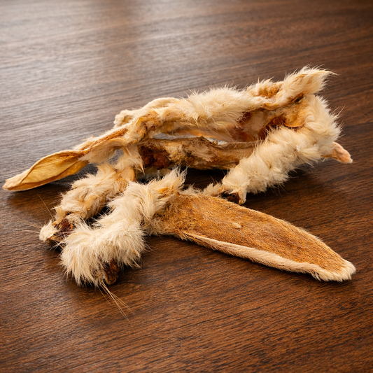 Konijnenoren met vacht