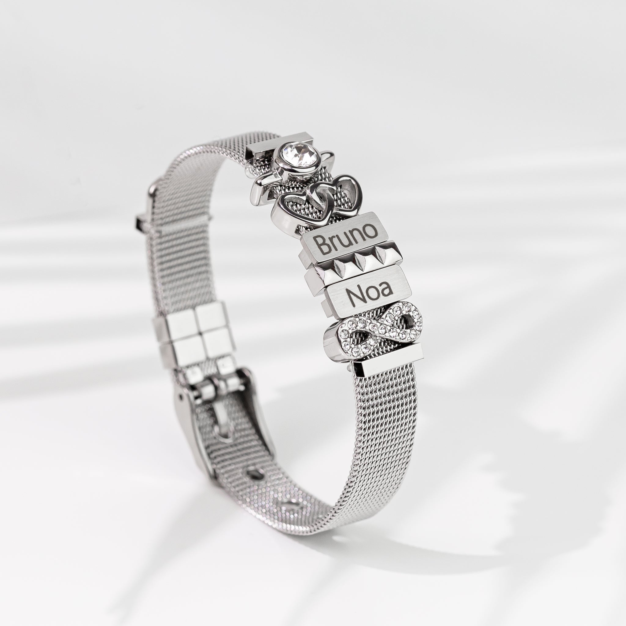 Doble Corazón - Plata