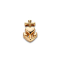 Corazón Ancla - Oro