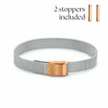 Pulsera: Plata/Oro Rosado