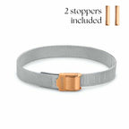 Pulsera: Plata/Oro Rosado
