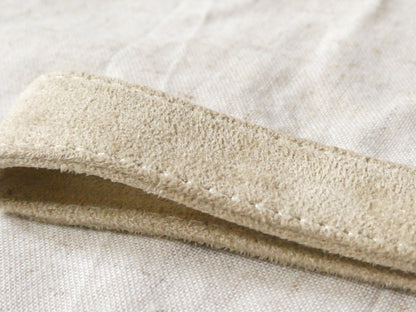 Exclusive: Belt - Beige Suede