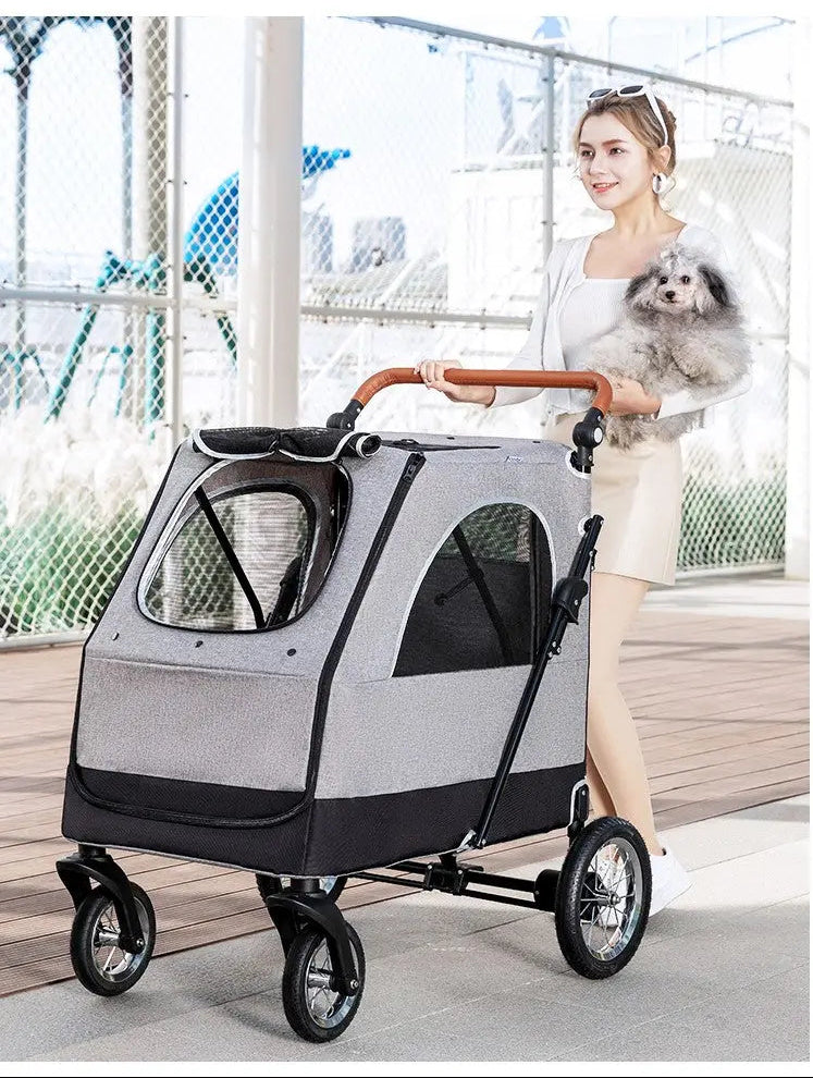 BELLO - Hondenbuggy Luxe Wandelwagen