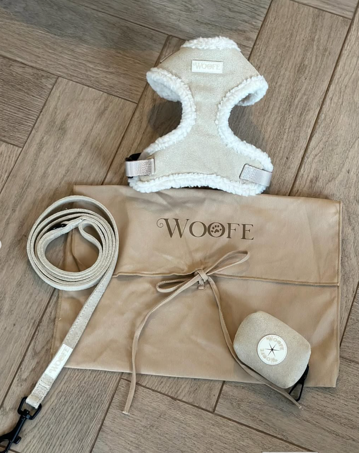 Exclusivo: Arnés - Piel Beige
