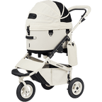 AirBuggy Dome 3 - Conjunto Premier Regular Blanco Marfil - Lujo cochecito