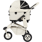 AirBuggy Dome 3 - Conjunto Premier Regular Blanco Marfil - Lujo cochecito