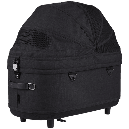 AirBuggy Dome 3 - Grande Negro Tierra - Lujo cochecito para mascotas