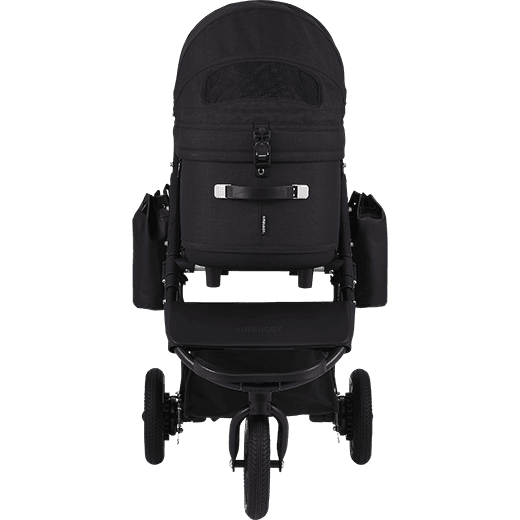 AirBuggy Dome 3 - Large Earth Black - Luxury Pet Stroller