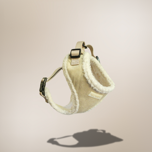 Exclusief: Harnas - Beige Bont